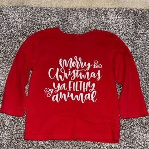Garanimals Festive Red Long Sleeve Tee